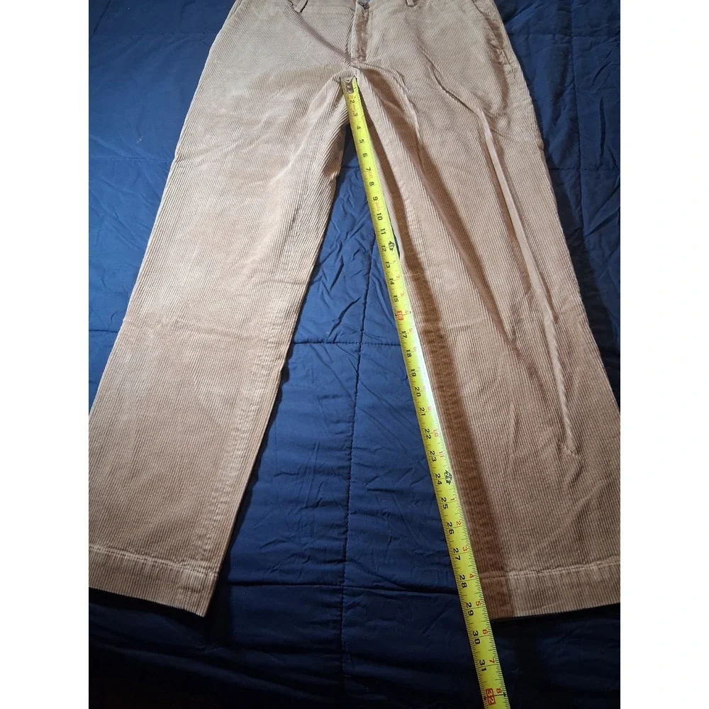 Polo Ralph Lauren Corduroy Golf Pants Mens 34x32 Brown Tan Golf Classic‎ Fit